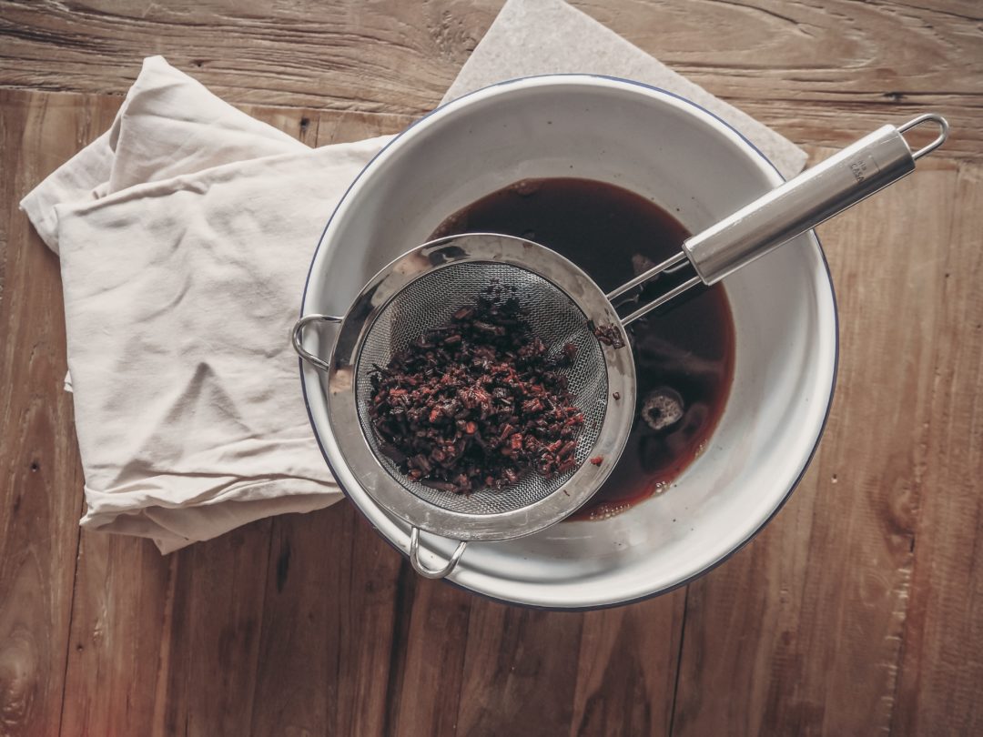 Färben mit Naturfarben - Wolllaus